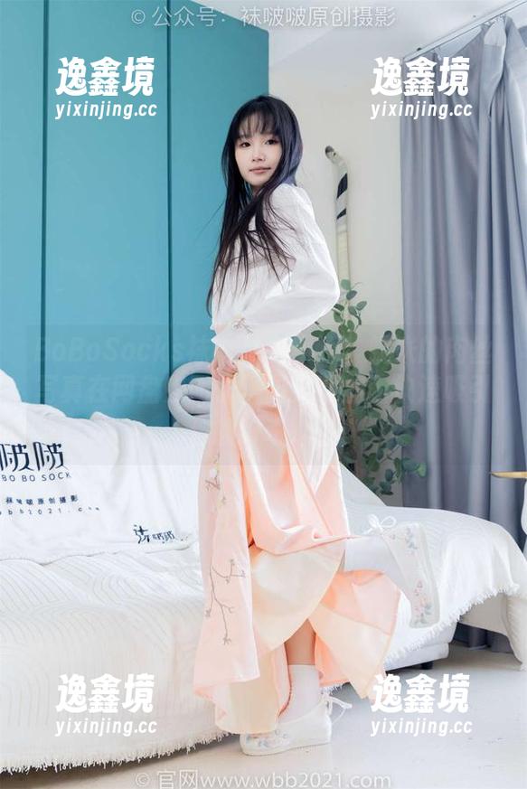 BoBoSocks袜啵啵 - 小心！糯米的肉丝写真在网盘兜圈子，脚尖微加固快速吸引你的好奇心！
