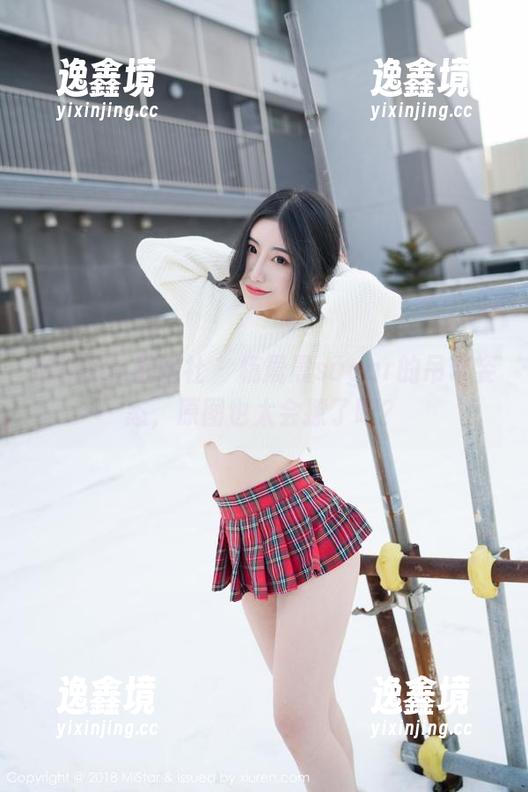 MiStar魅妍社 - 杨晨晨sugar的吊带姿态，原图也太会撩了吧？