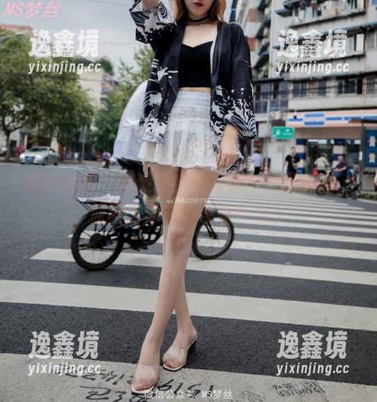 梦丝女神 - 璇璇的全新写真——死库水，原图好像在诉说着什么。