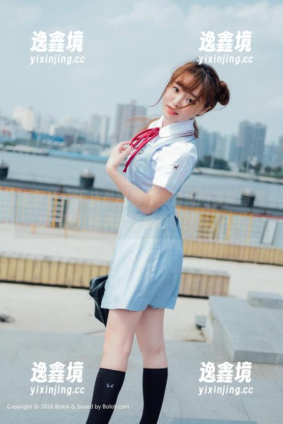 波萝社-柳侑绮 波萝社 - 不止是制服,柳侑绮的最新写真集有种难以说明的吸引力。