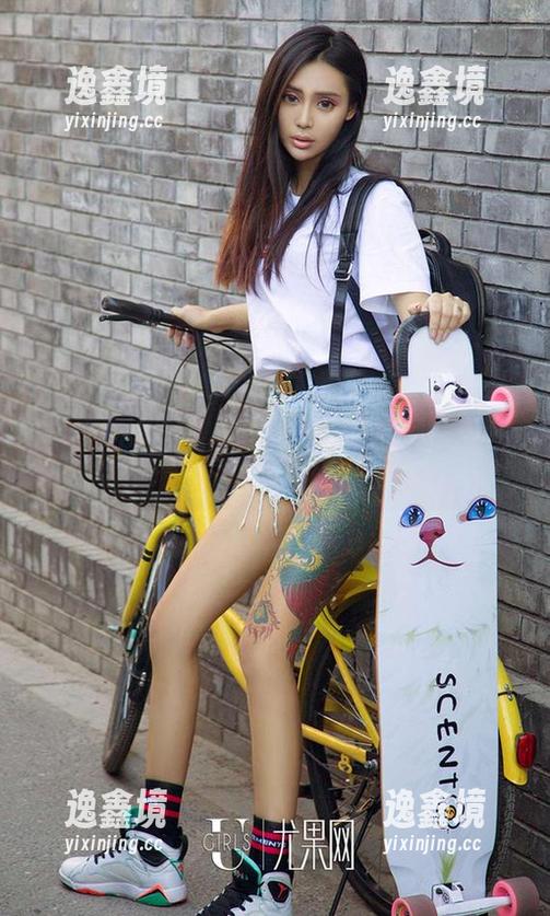 爱尤物 - 刘彬彬和服合集：这色彩搭配...谁能顶得住啊？